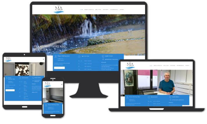 Website: Praxis Matthias Abel, Allgemein- u. Betriebsmedizin