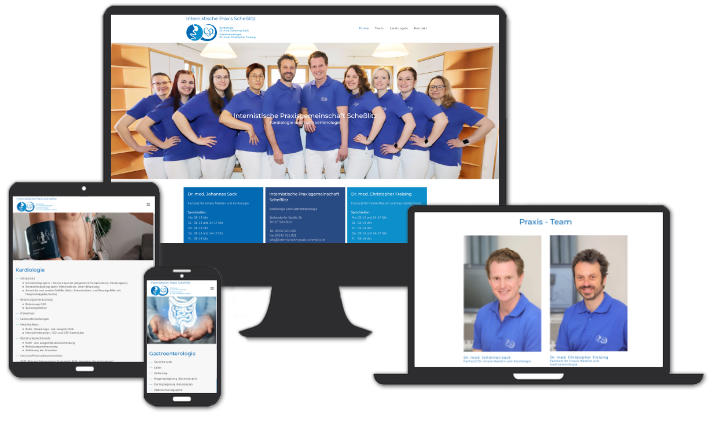 Website: Internistische Praxisgemeinschaft Scheßlitz, Kardiologie und Gastroenterologie