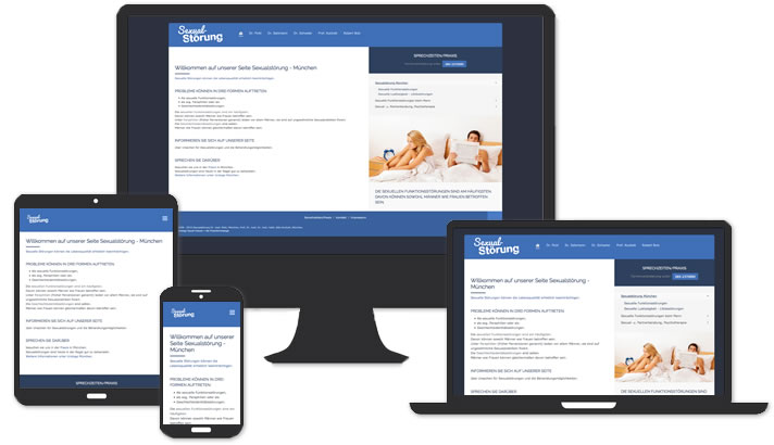 Webseite: Sexualmedizin - Sexualstörung München