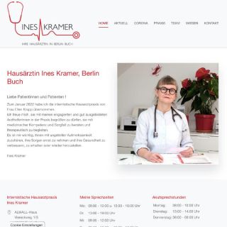 Hausärztin Ines Kramer in Berlin Buch