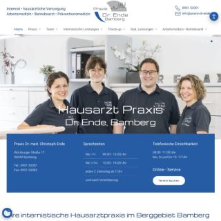 Website praxis-dr-ende.de