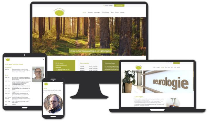 Website für MKG Praxis Prof. Schlegel & Kollegen