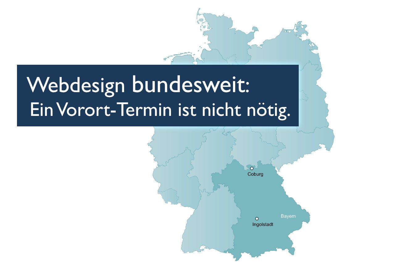 Webdesign bundesweit: