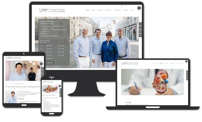 Homepage für Fachärzte Urologie - Andrologie München 