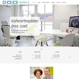 Homepage Kieferorthopädie